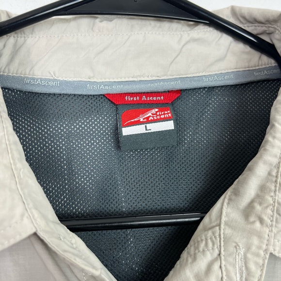 First Ascent Men's Tobago Long-Sleeve Hiking Shirt Sz L - Picture 4 of 14